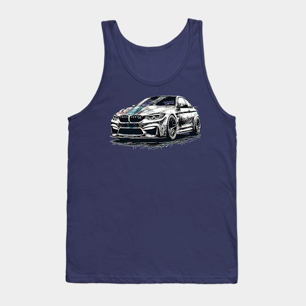 BMW M3 Tank Top by Vehicles-Art